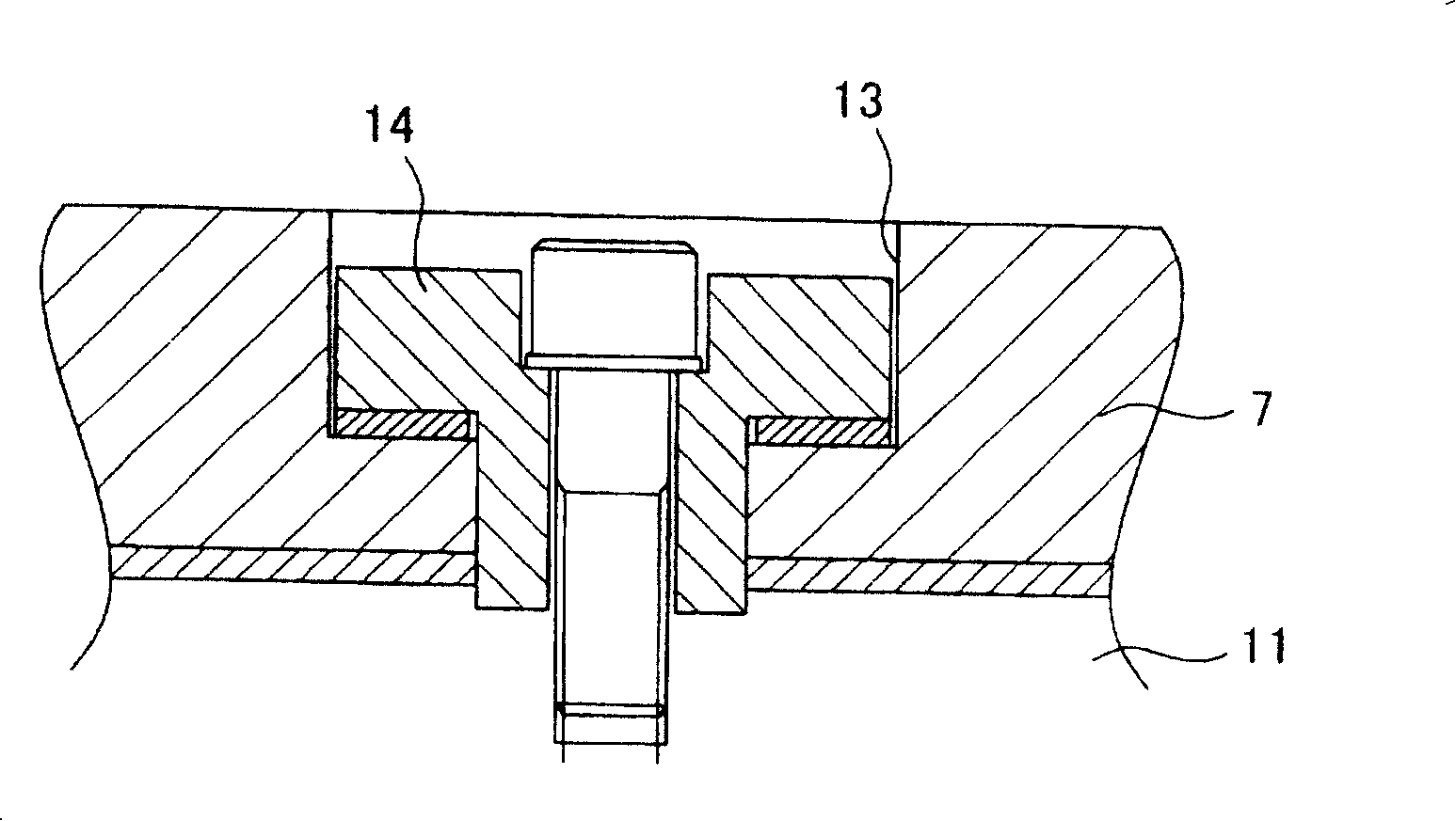 Tire vulcanizing apparatus