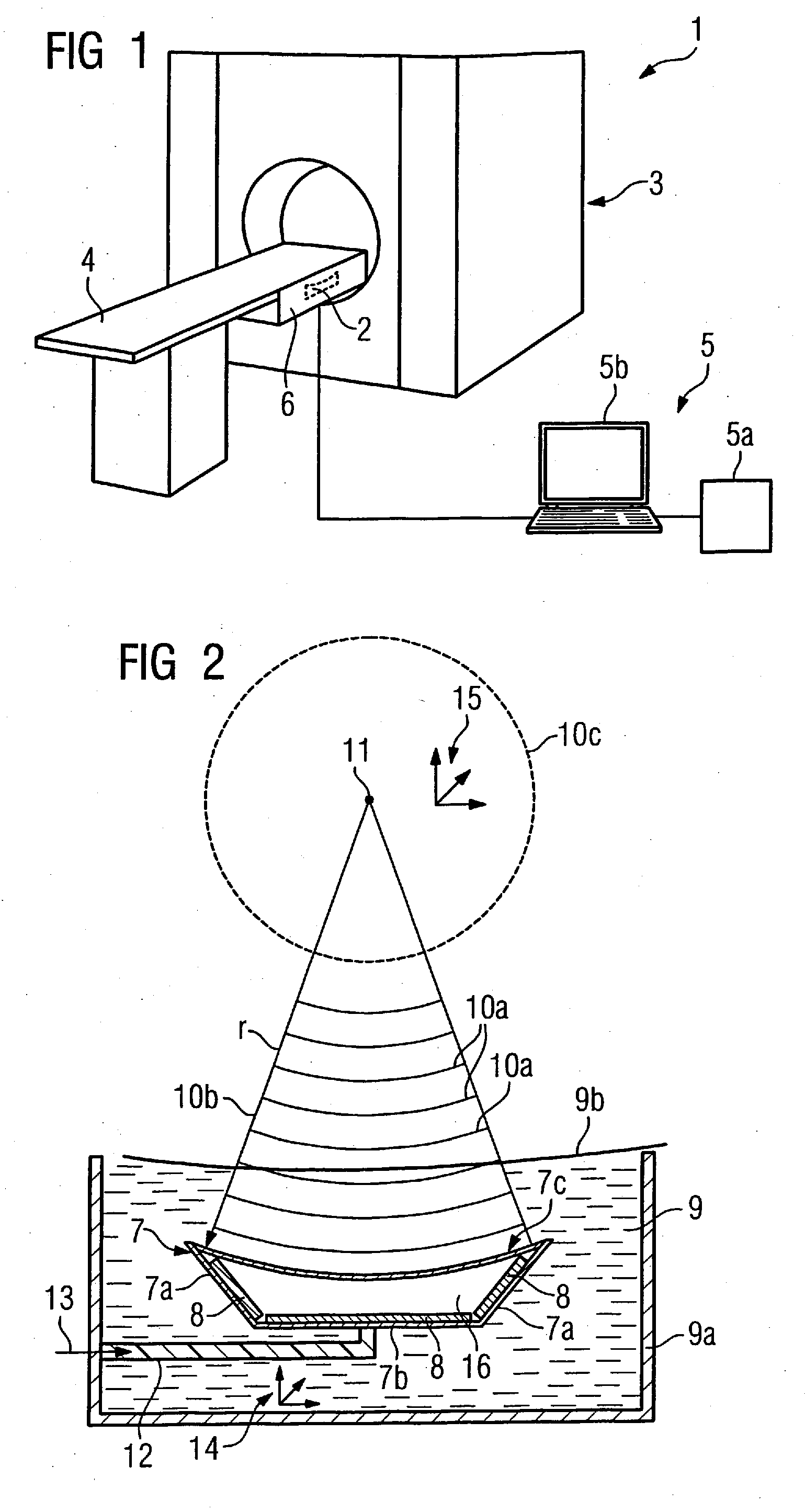 Method, transducer, and arrangement for hifu treatment with mr temperature monitoring