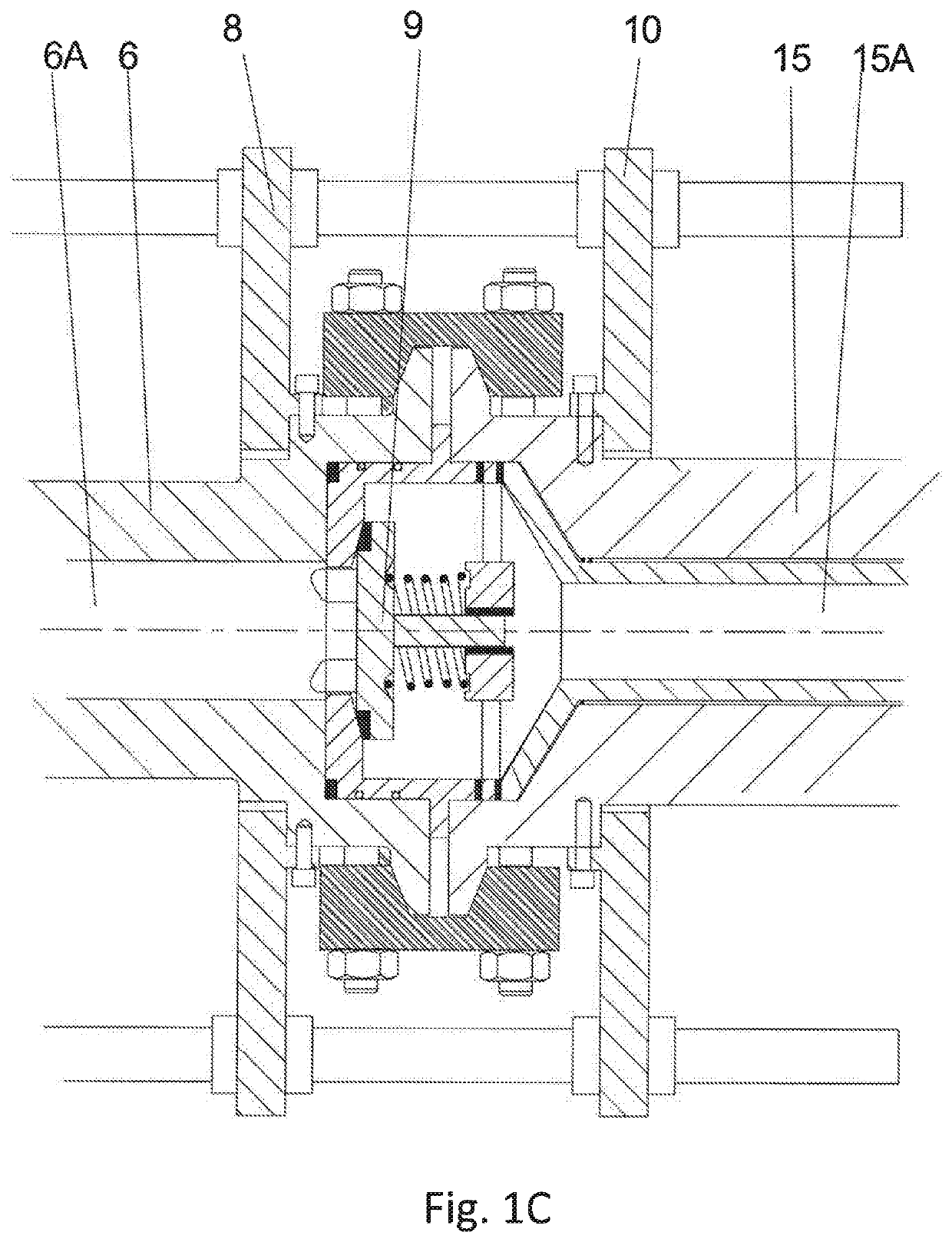 Double acting positive displacement fluid pump