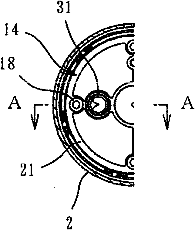 Gas combustion type driving tool