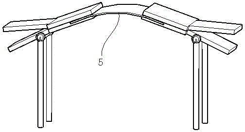 Device for mechanical performance test of flexible device