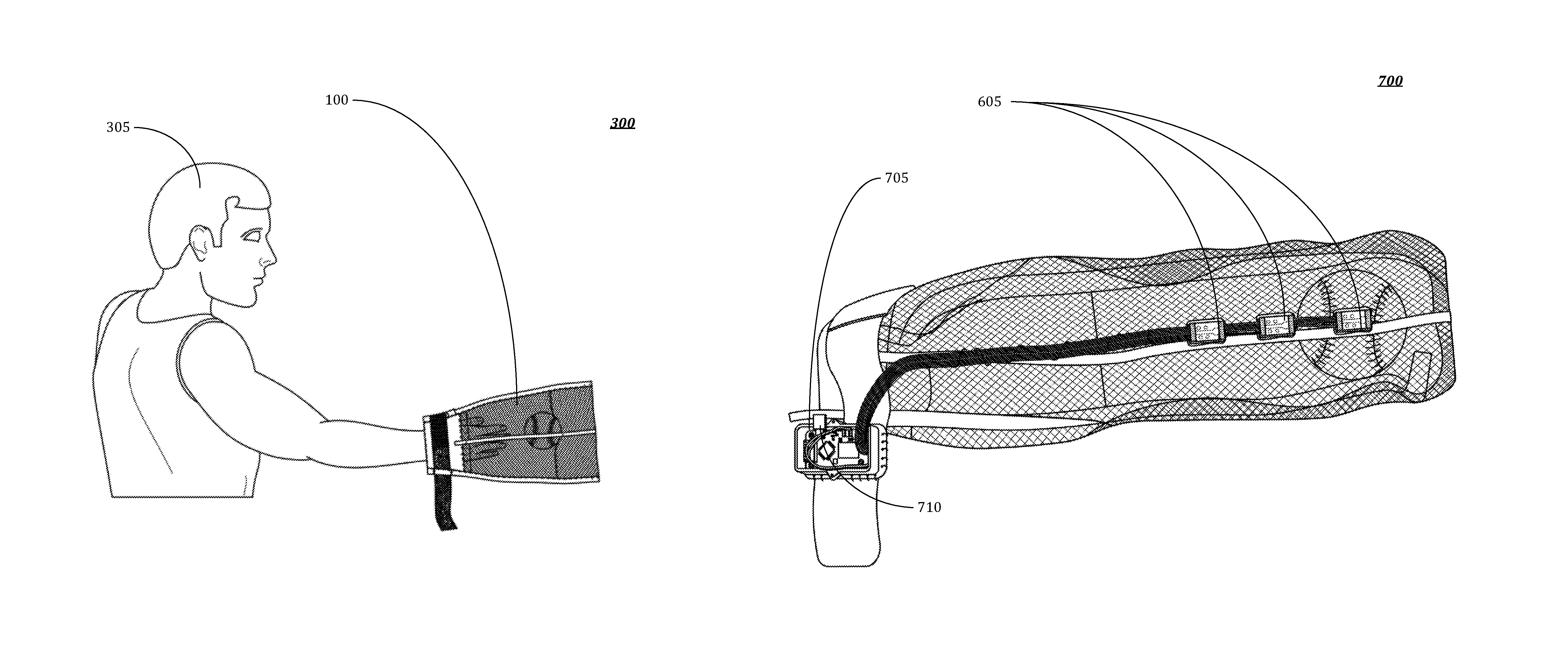 Throwing sleeve with visual bio-feedback