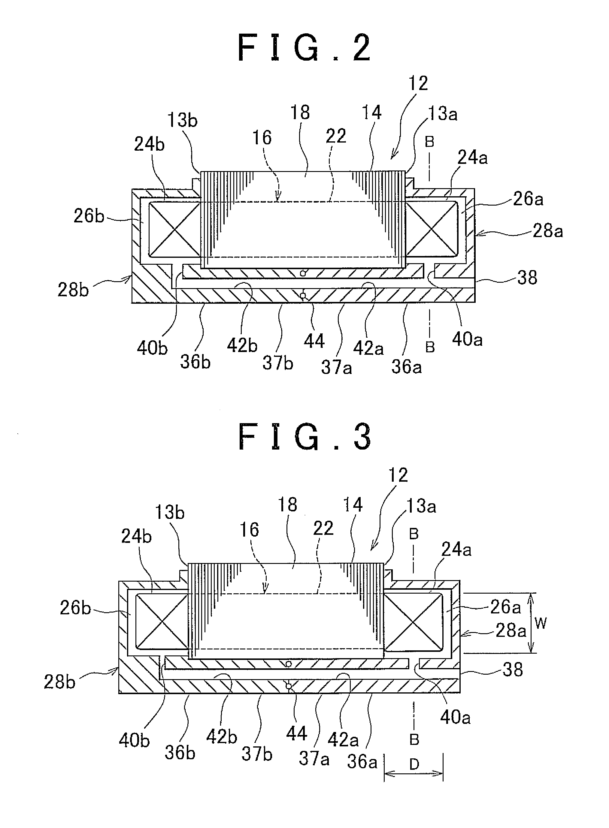 Cooling structure for rotary electric machine