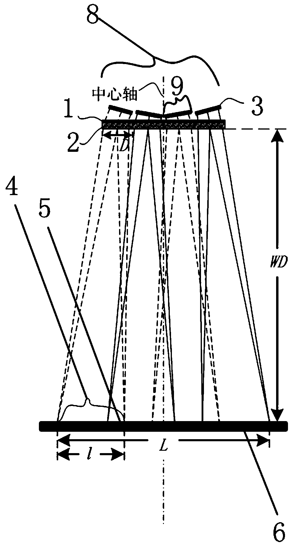 Optical system and design method of welcome light generating halo