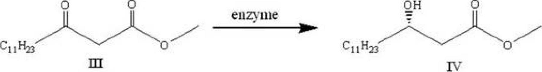 Enzymatic synthesis method of chiral beta-hydroxyl ester compound