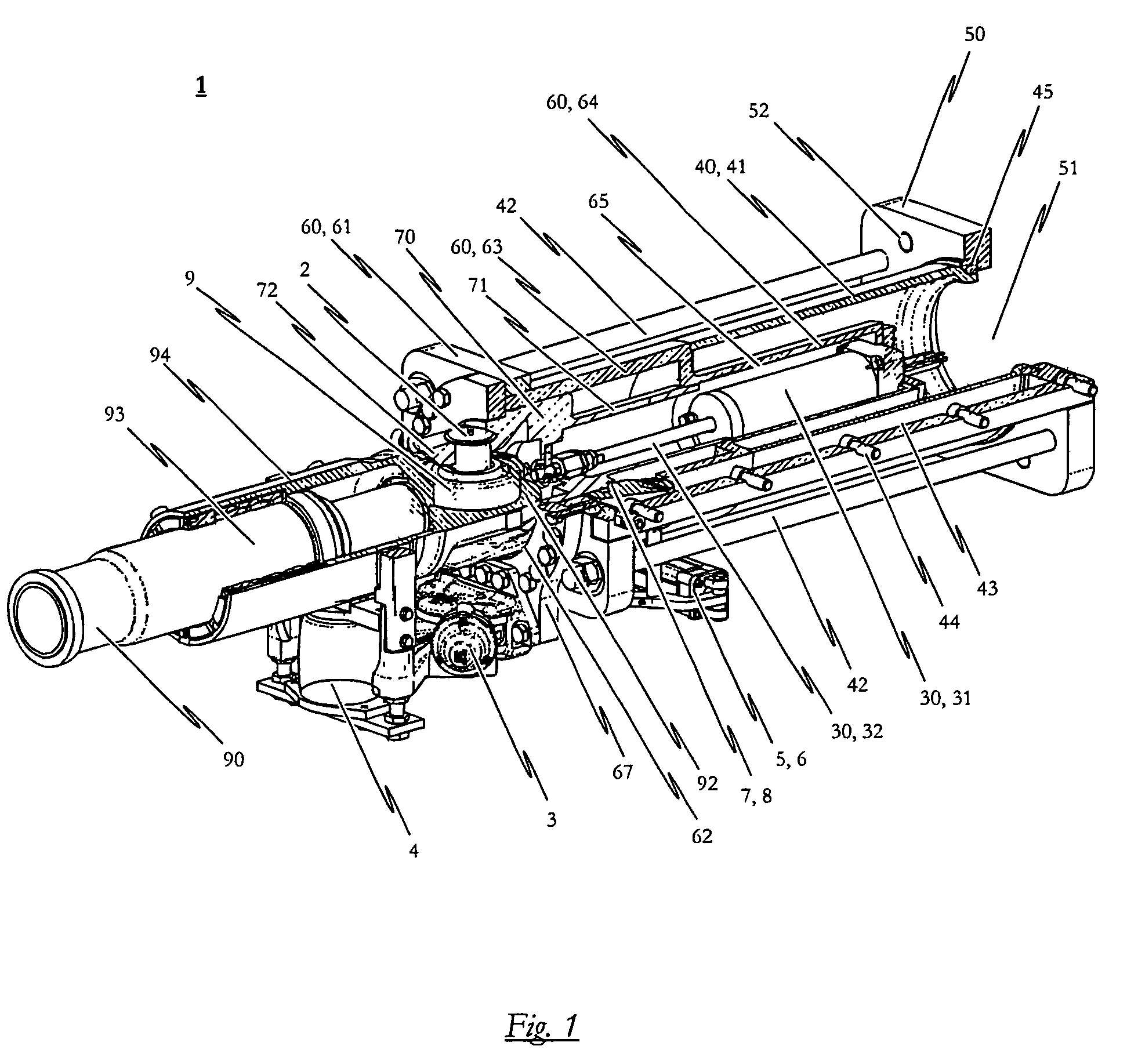 Automatic central buffer coupling