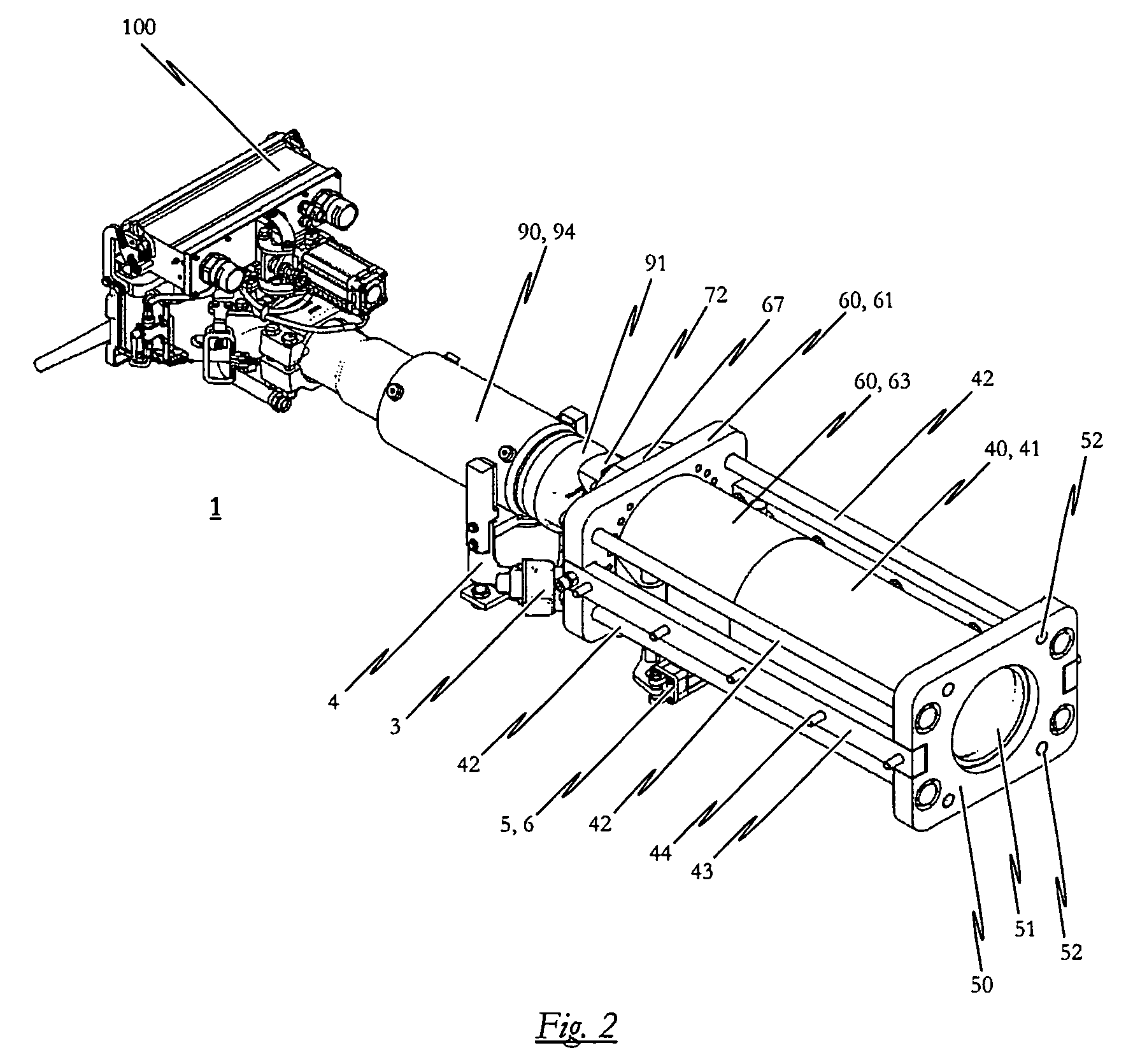 Automatic central buffer coupling