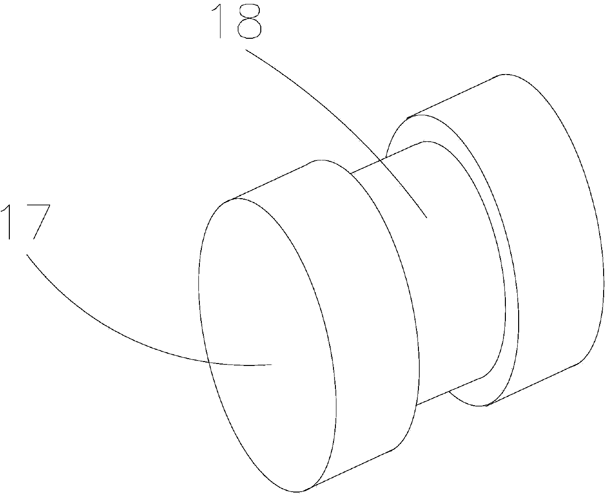 Air passage ring cutting tool for pantograph pan