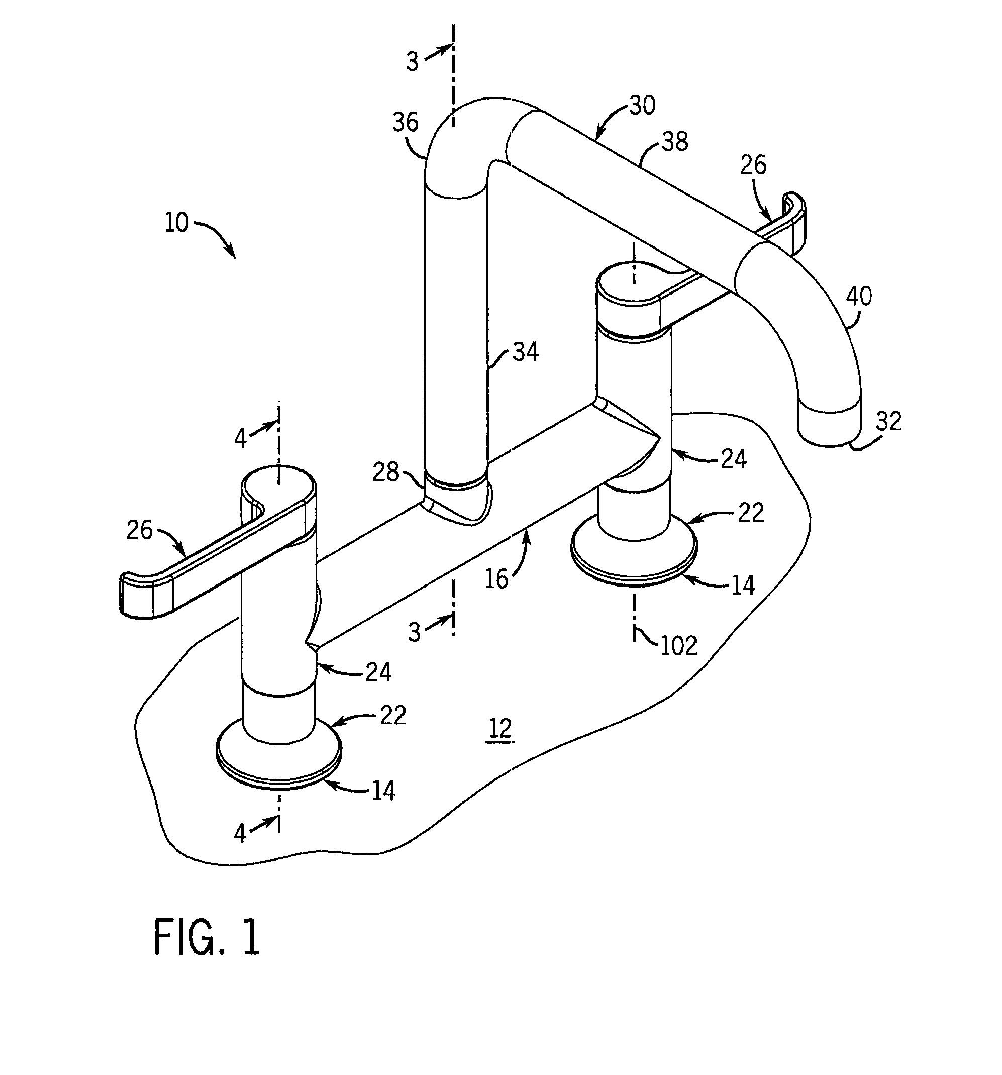 Coupling assembly for plumbing fitting