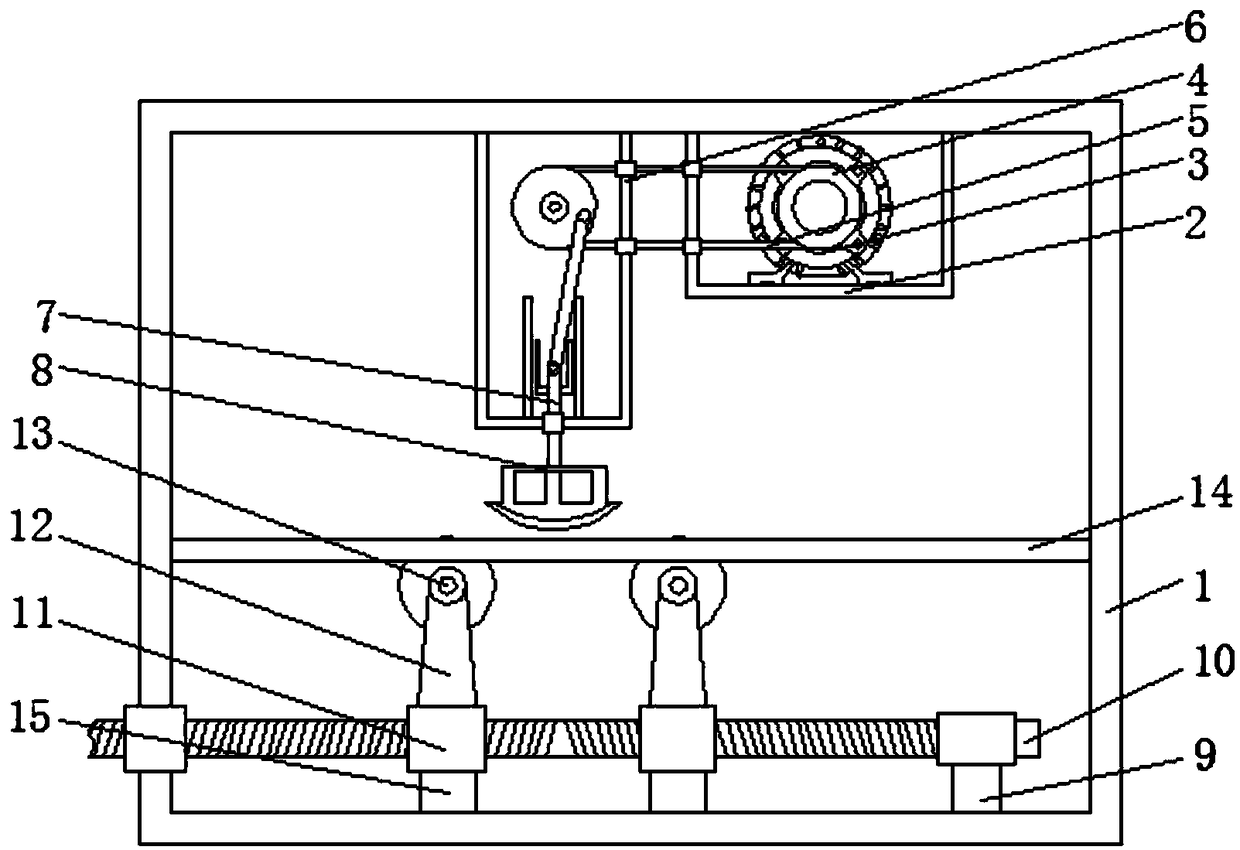 Bending device for hardware lamp bracket