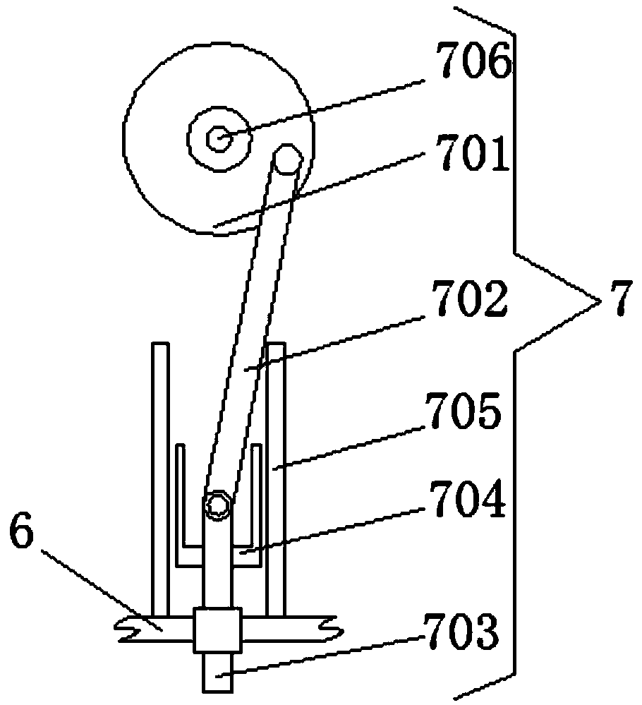 Bending device for hardware lamp bracket