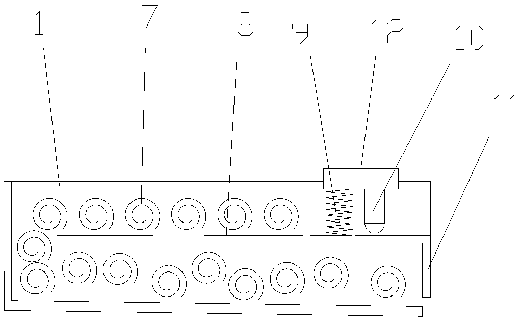 Detection test paper box