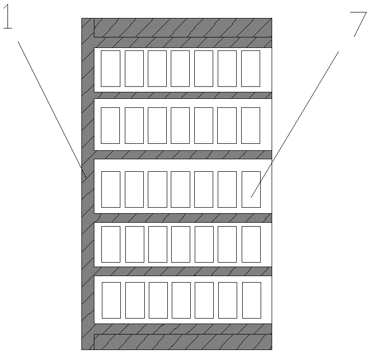 Detection test paper box