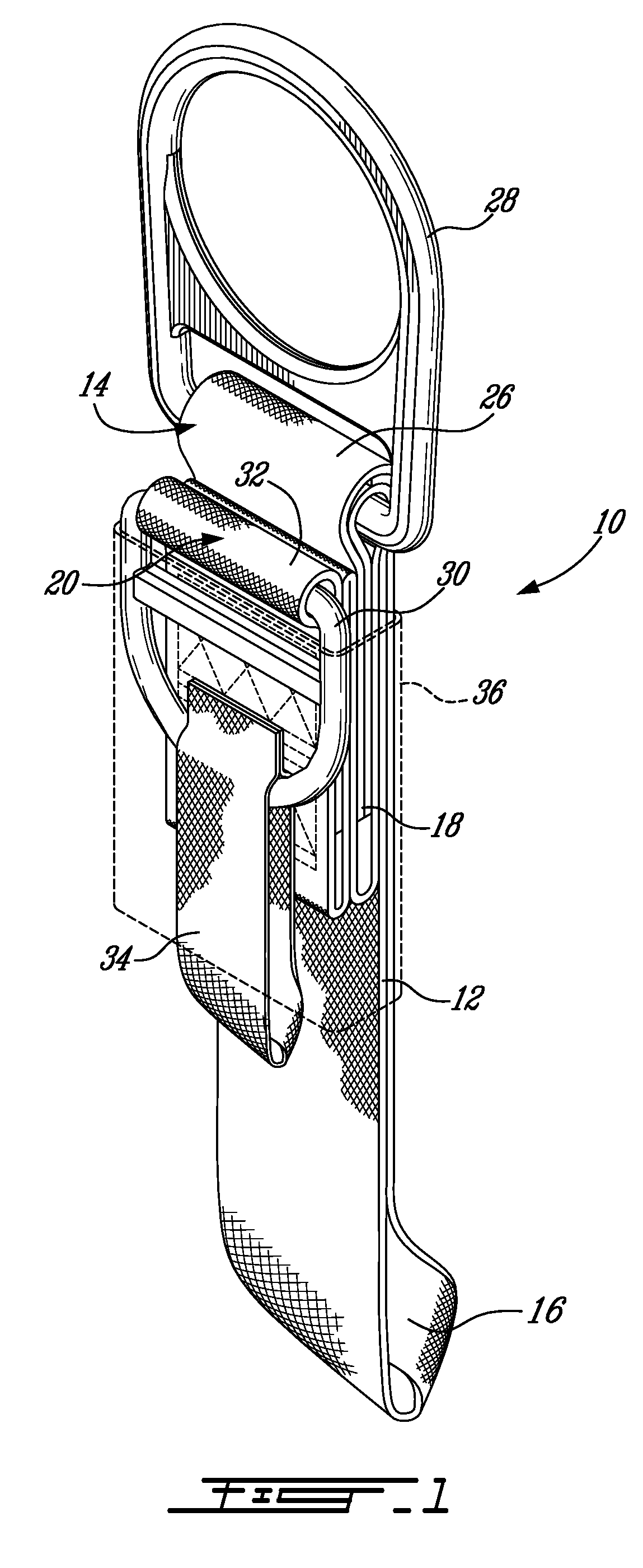 Rescue lanyard and kit for emergency descent from a height including an emergency descent control device