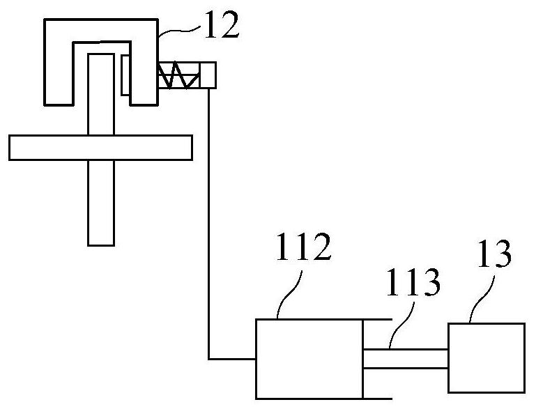 A kind of micro-track vehicle, braking system and braking method thereof