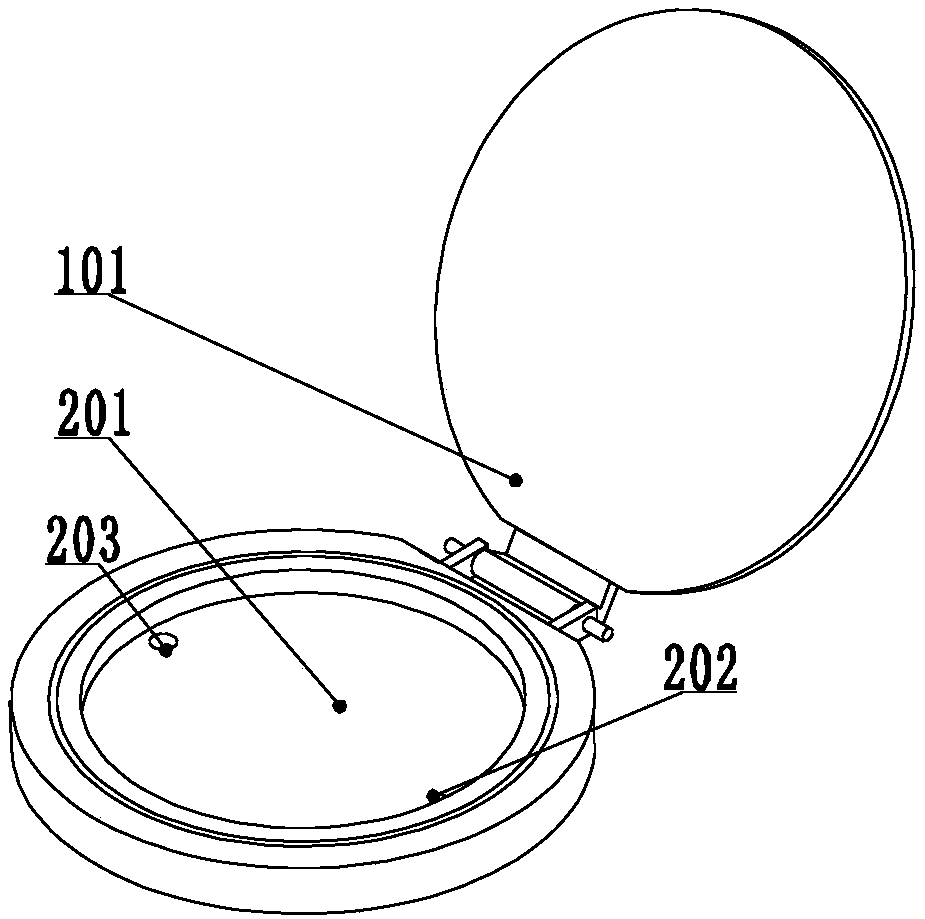 A device for vapor deposition of thin films