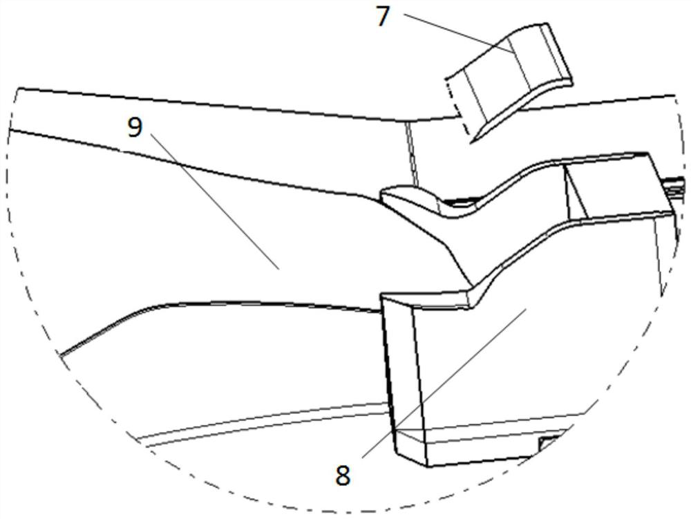 Forming tooling for a laminated unit body of a composite fan blade