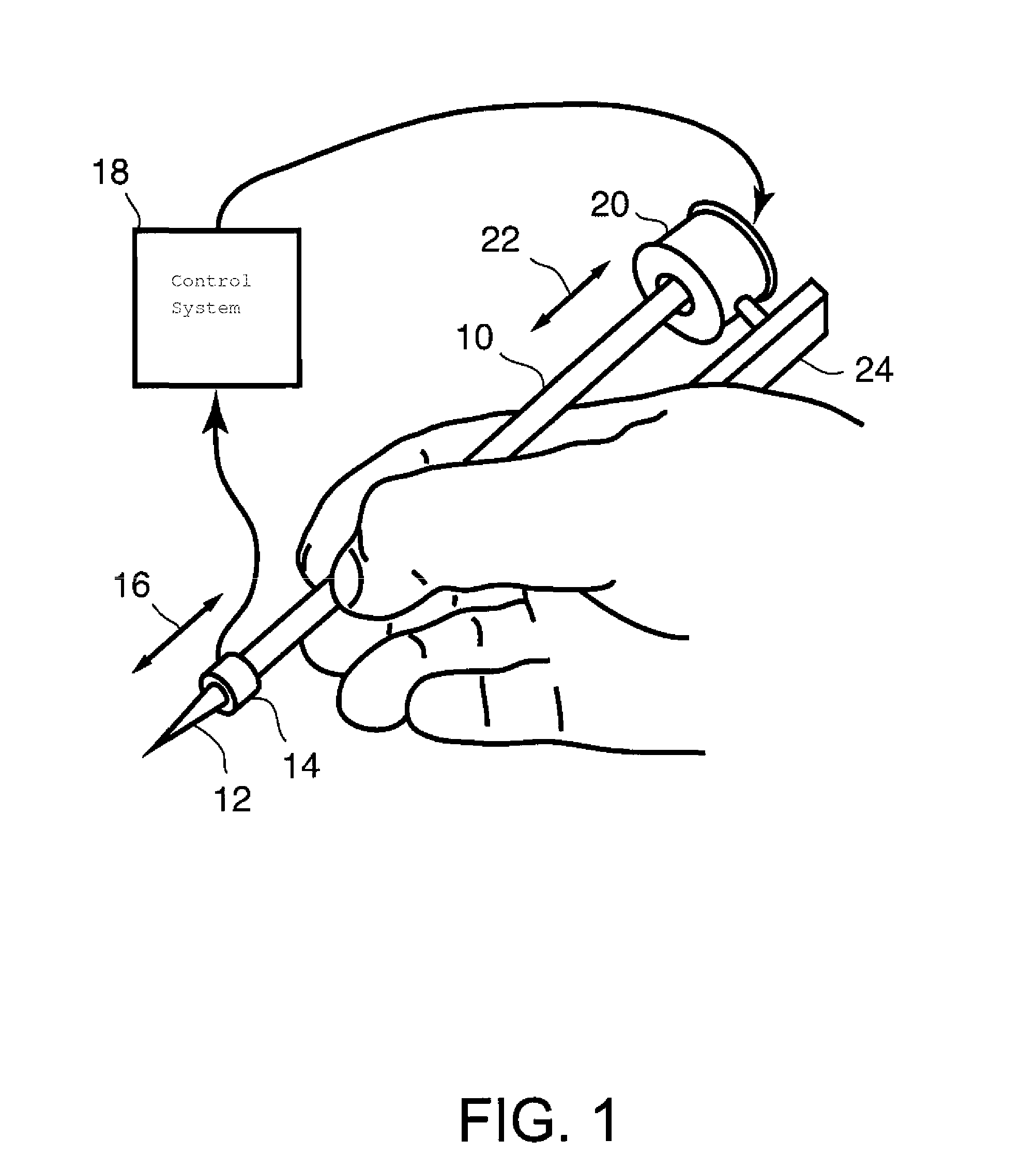 Portable haptic force magnifier