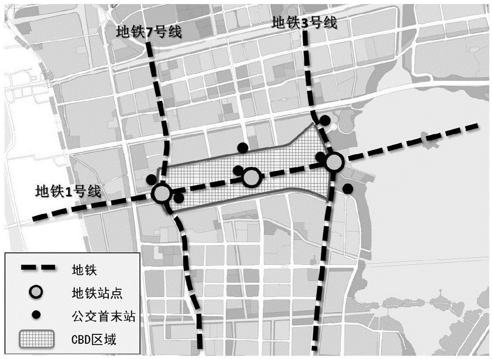 Transfer capability matching-based hub connection bus station configuring method