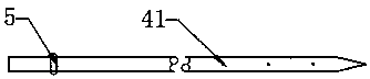 Shallow underground excavation unsymmetrial loading tunnel roof caving in-hole forepoling method