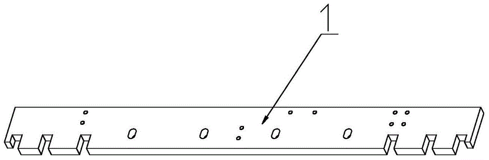 A wooden clamp for transformer iron core