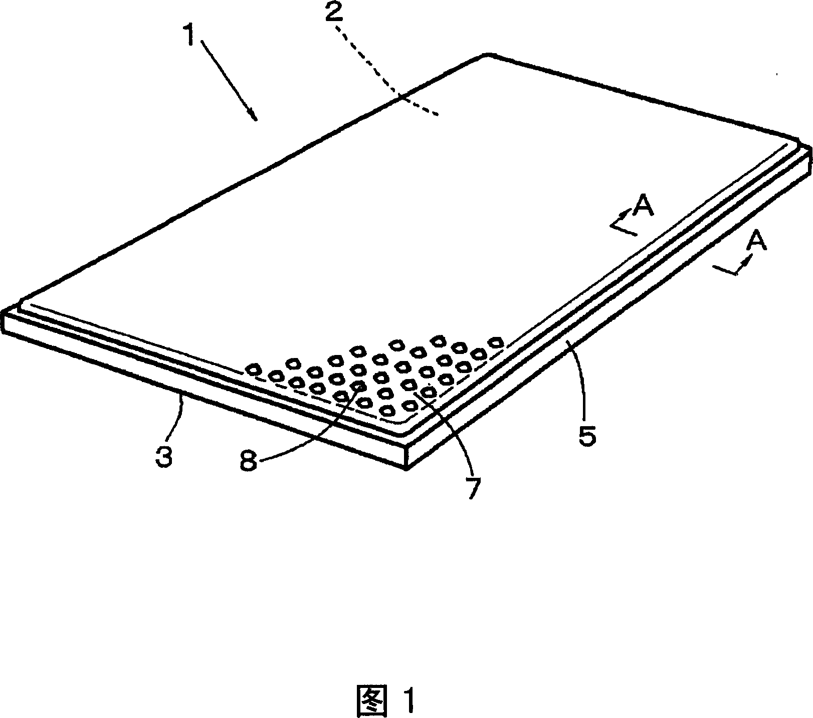 Interior finishing panel for vehicle and method of manufacturing the same