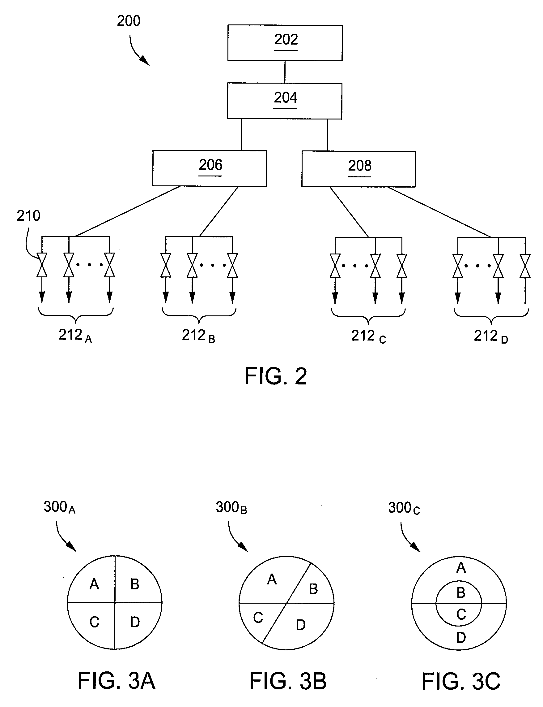 Method and apparatus for controlling gas injection in process chamber