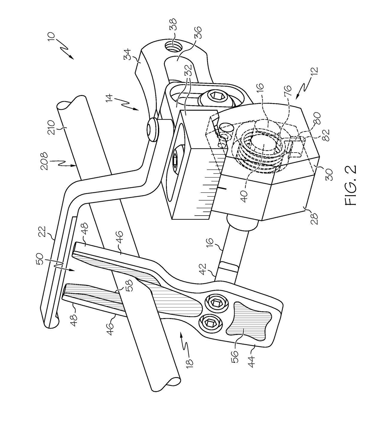 Fall away arrow rest system