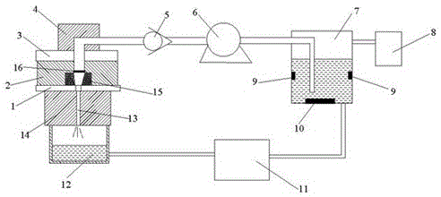 Abrasive flow micropore polishing device