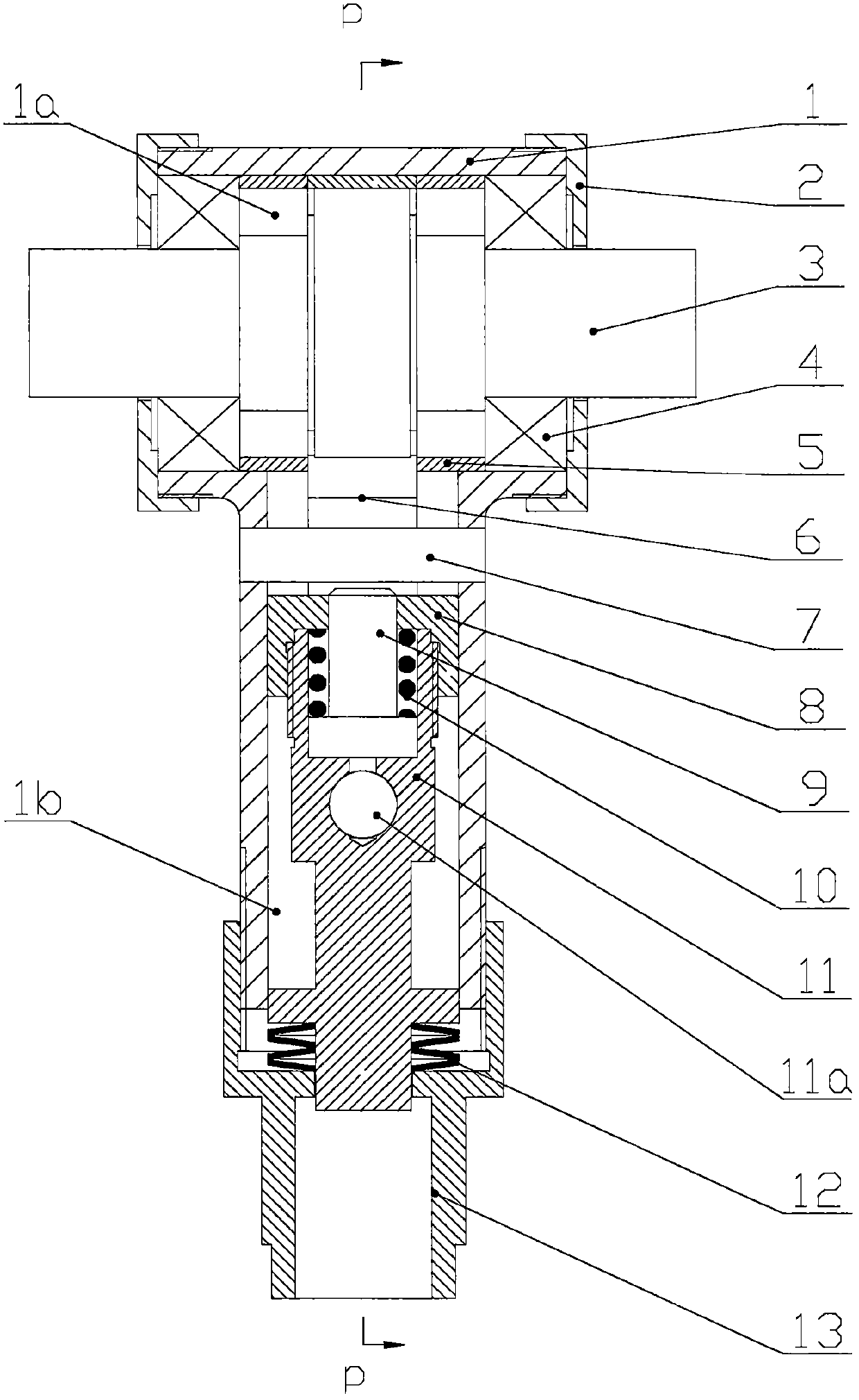 Hydraulic locking rotary joint