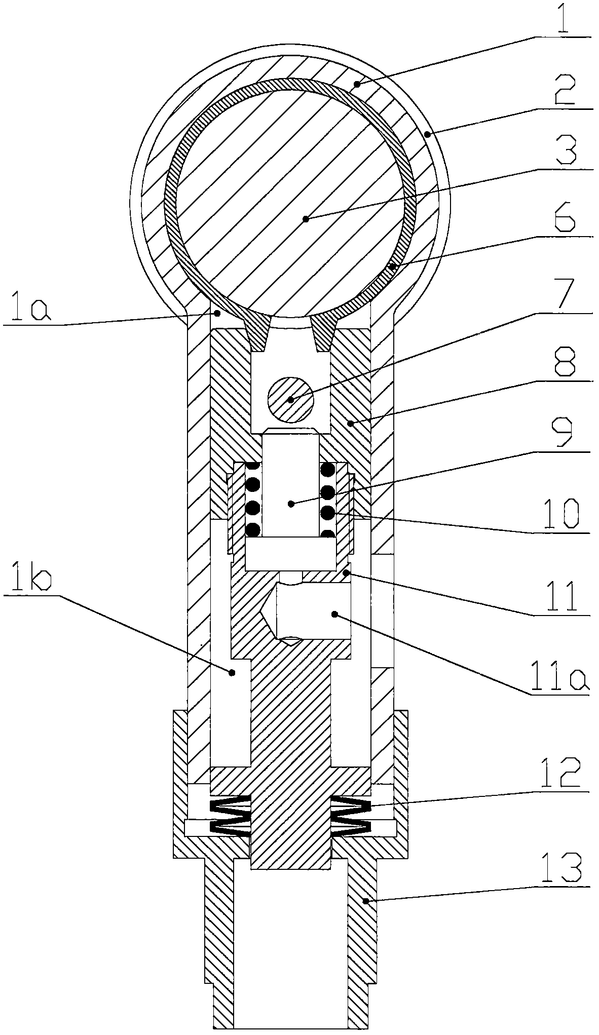 Hydraulic locking rotary joint