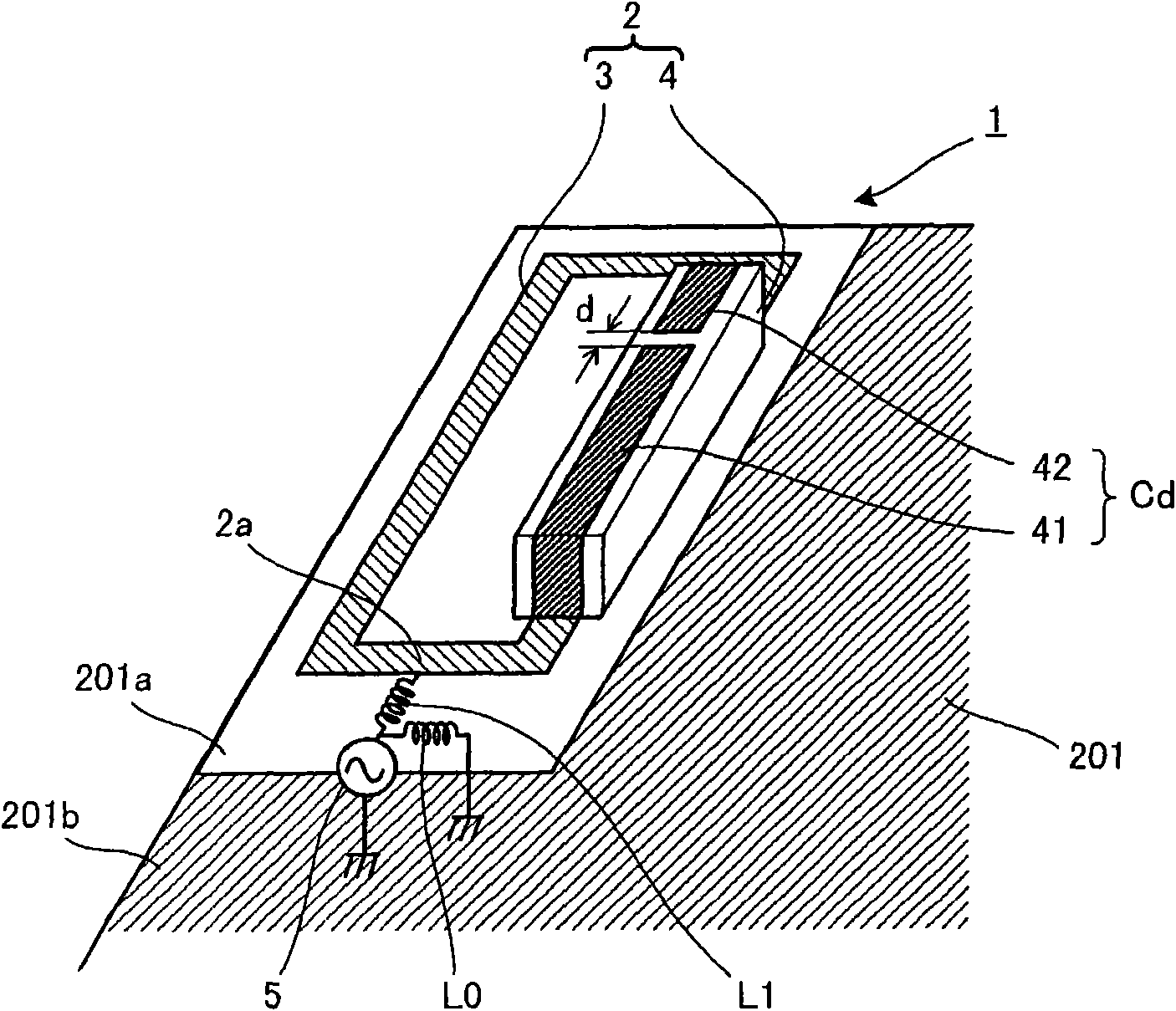 Antenna and wireless communication apparatus