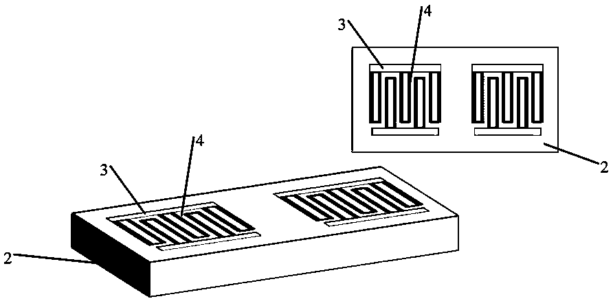 Fabrication method of high-band surface acoustic wave device electrode