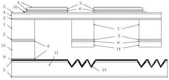 Piezoelectric-triboelectric combined MEMS wideband-energy harvester and preparation method thereof