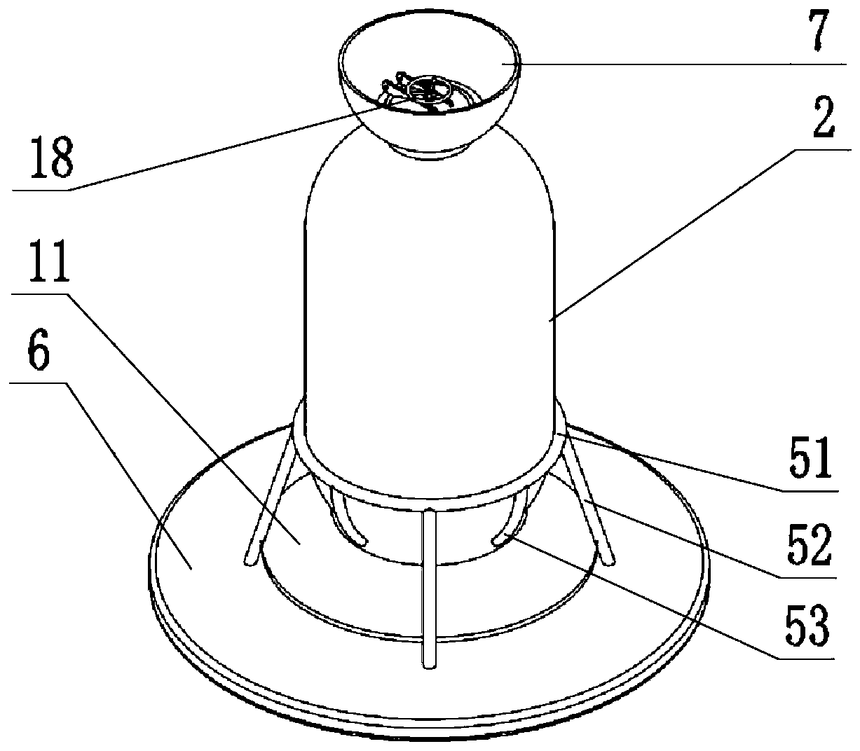 Underwater maintainable dry type working cabin