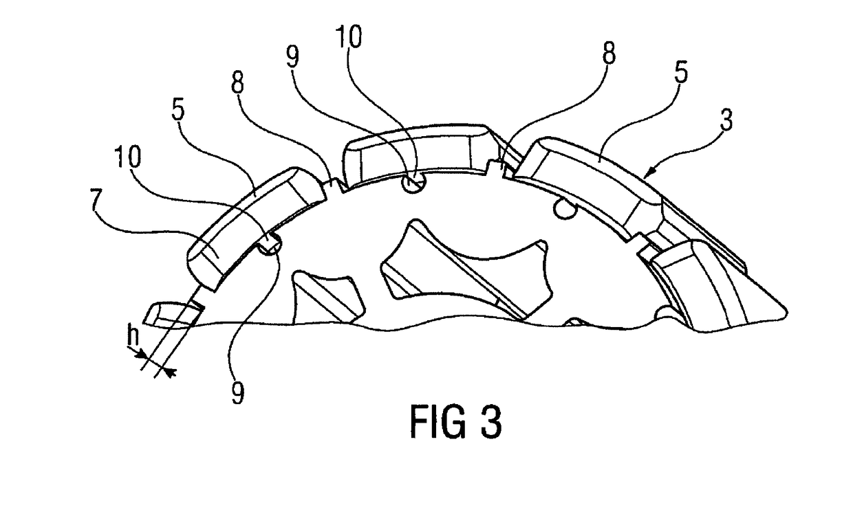 Rotor of an electric motor and method for producing the rotor