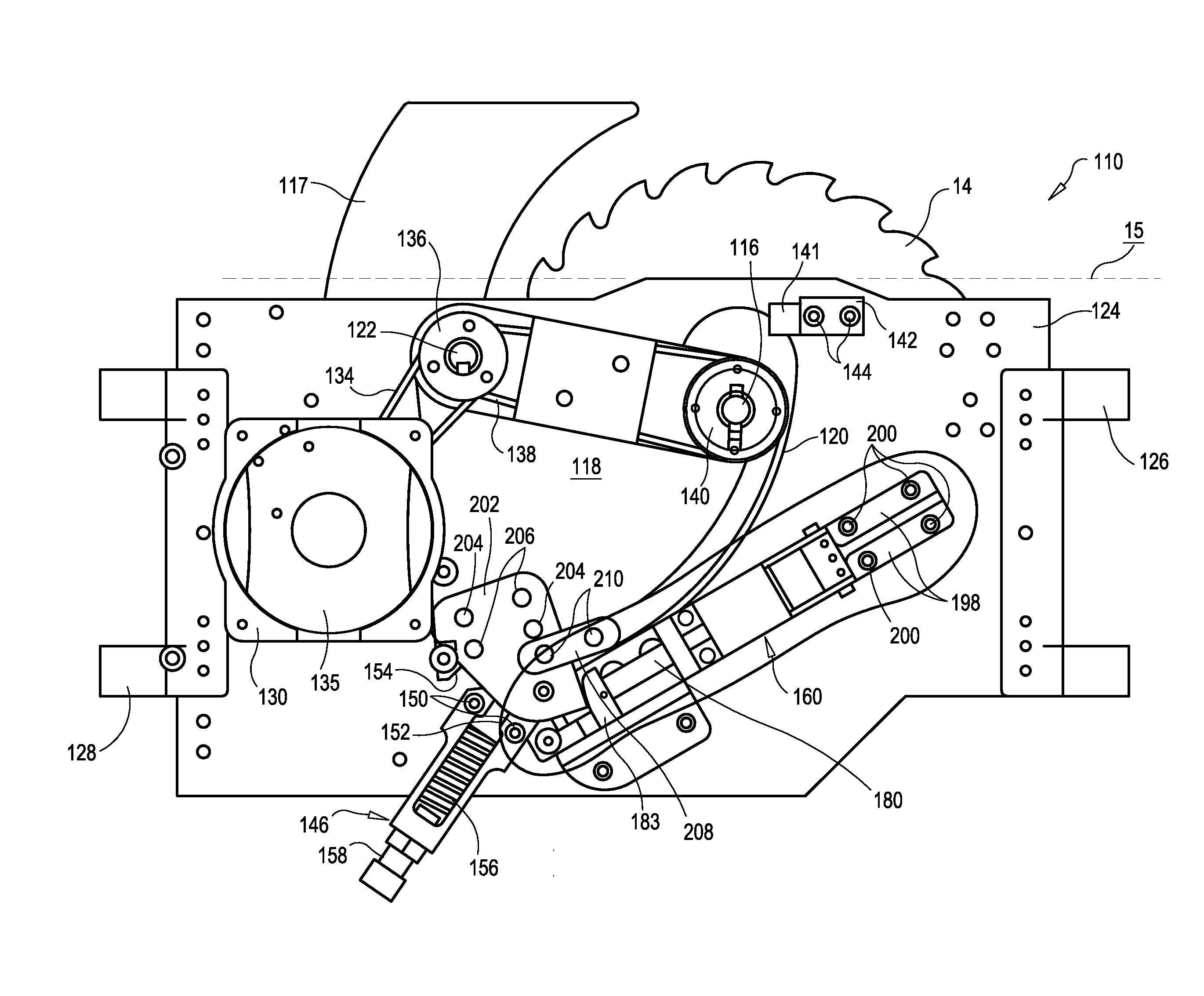 Pyrotechnic actuator and power cutting tool with safety reaction system having such pyrotechnic actuator