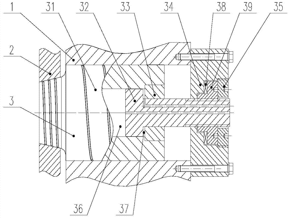 Wind wheel locking mechanism for wind power generator