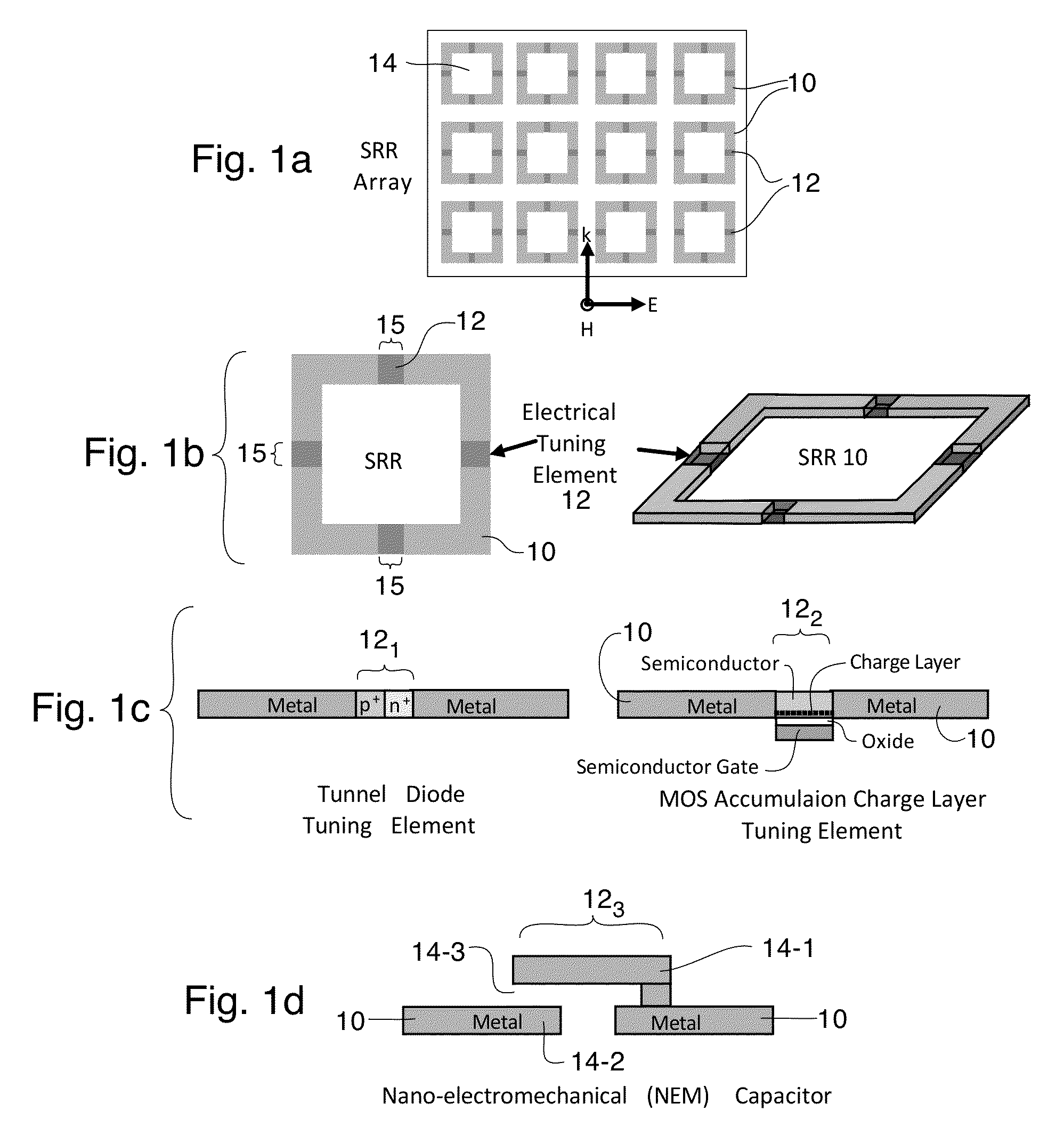 Tunable optical metamaterial