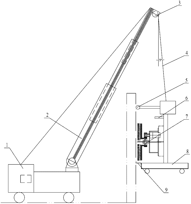 Full-automatic window cleaning machine