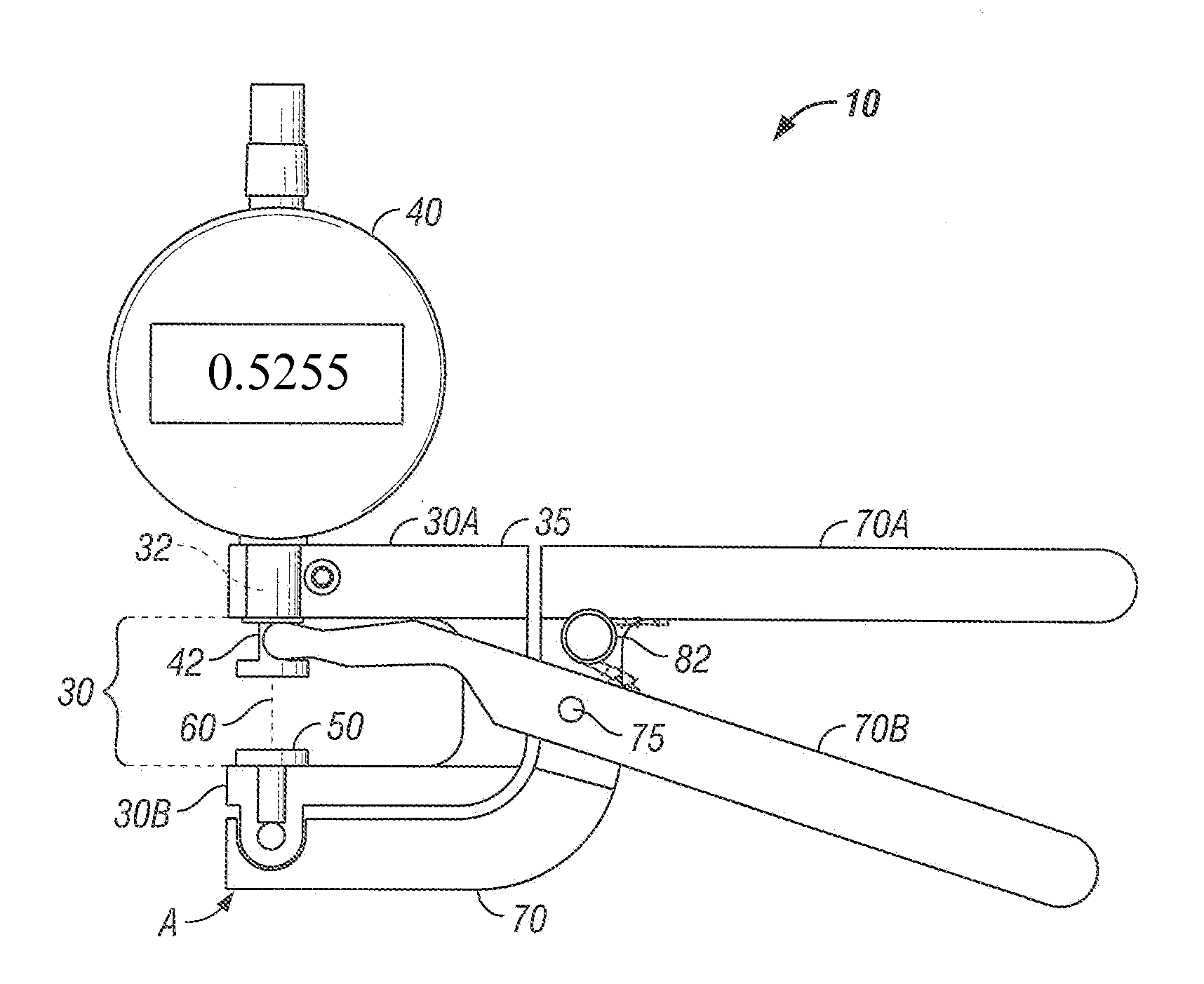 Manual Thickness Measurement Gage