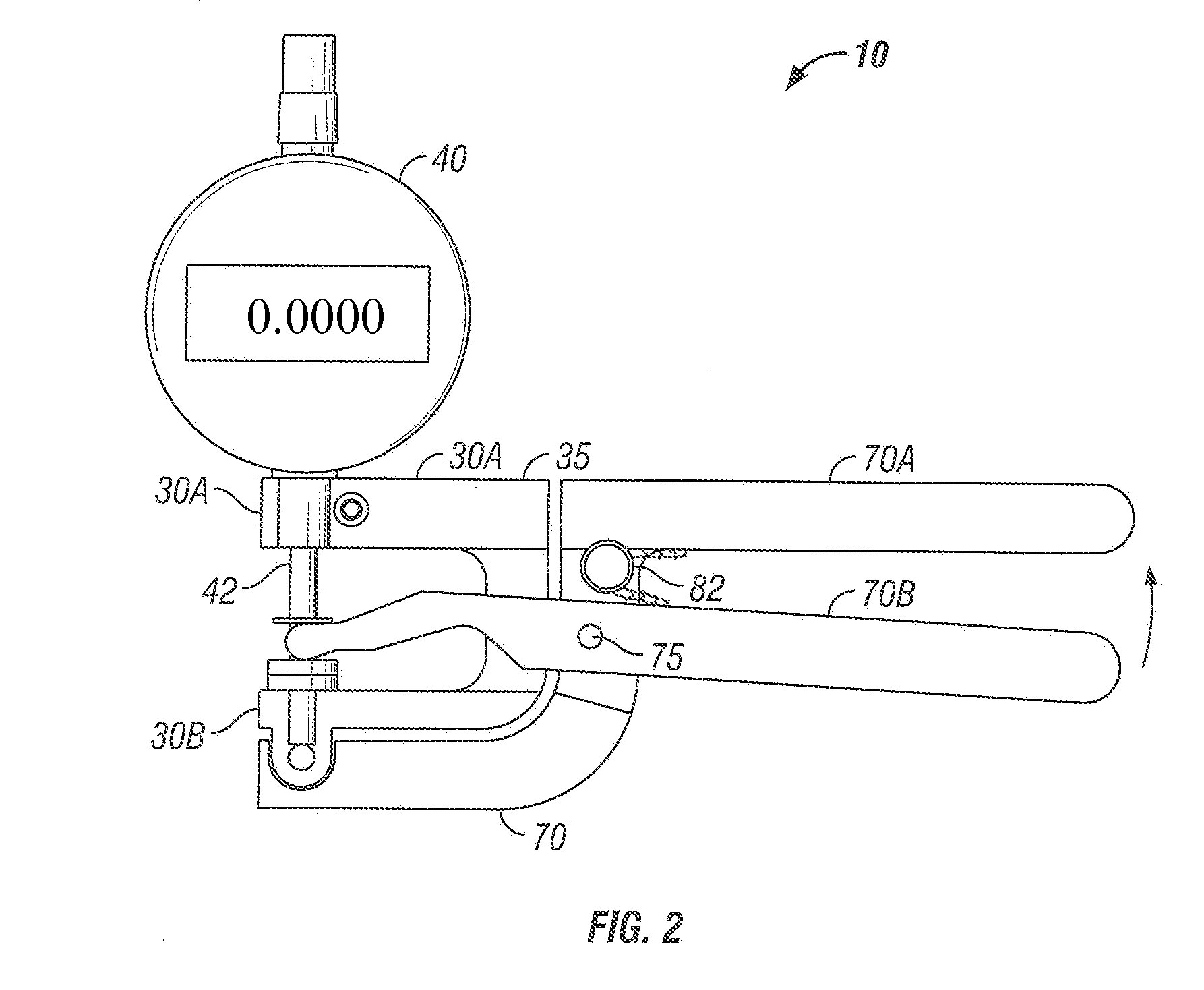 Manual Thickness Measurement Gage