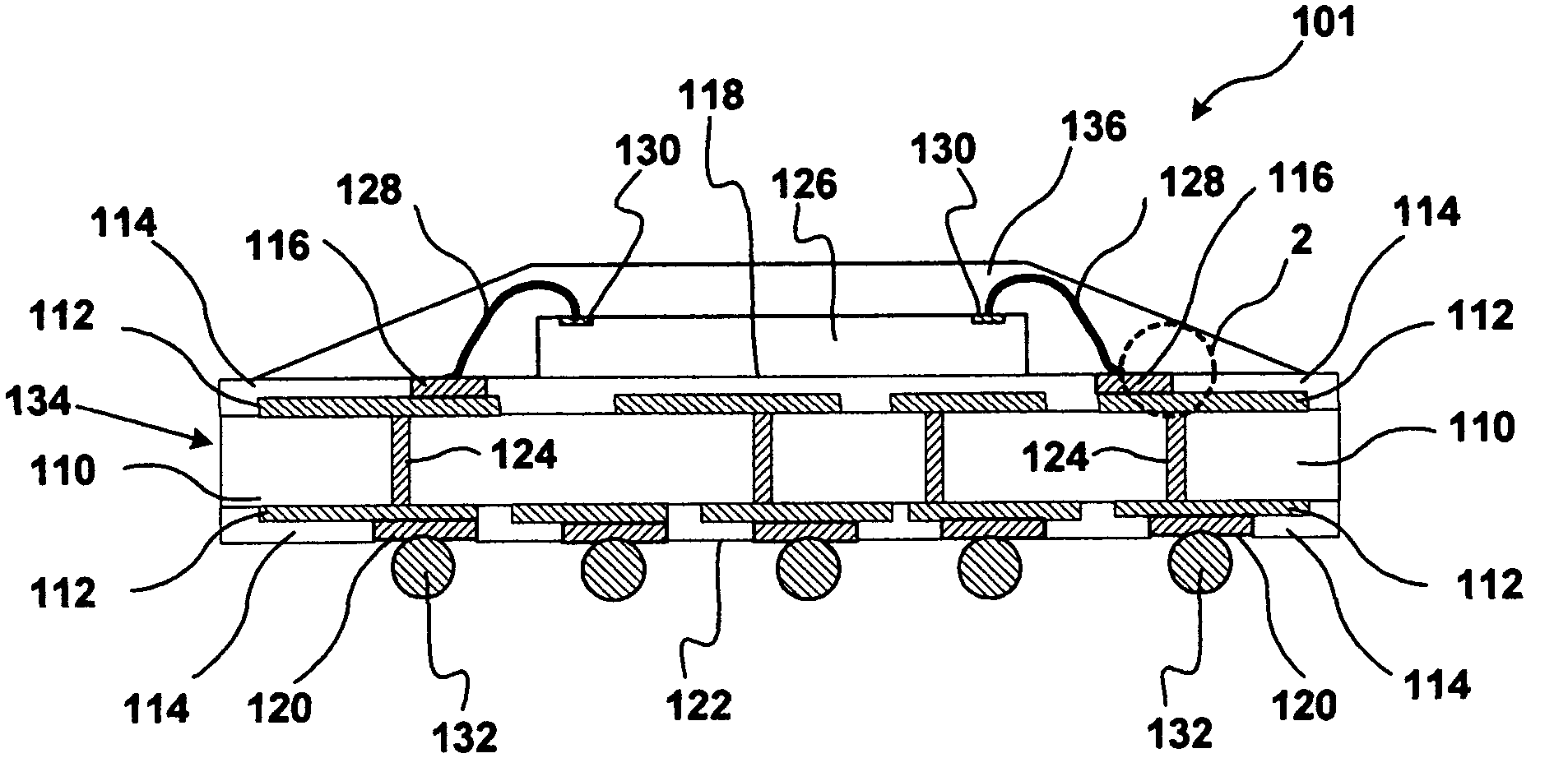 Use of direct gold surface finish on a copper wire-bond substrate, methods of making same, and methods of testing same