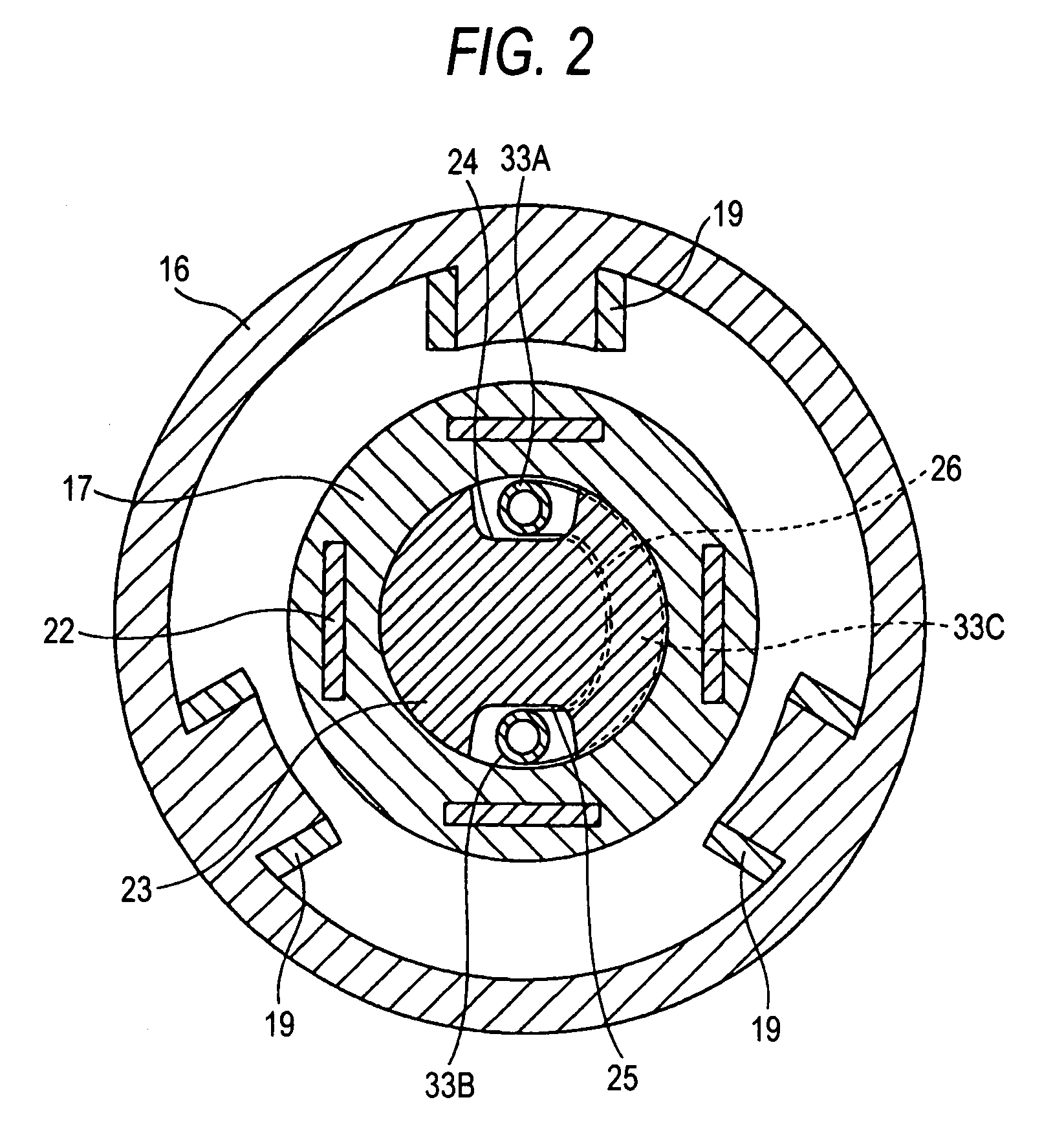 Cooling structure of superconducting motor