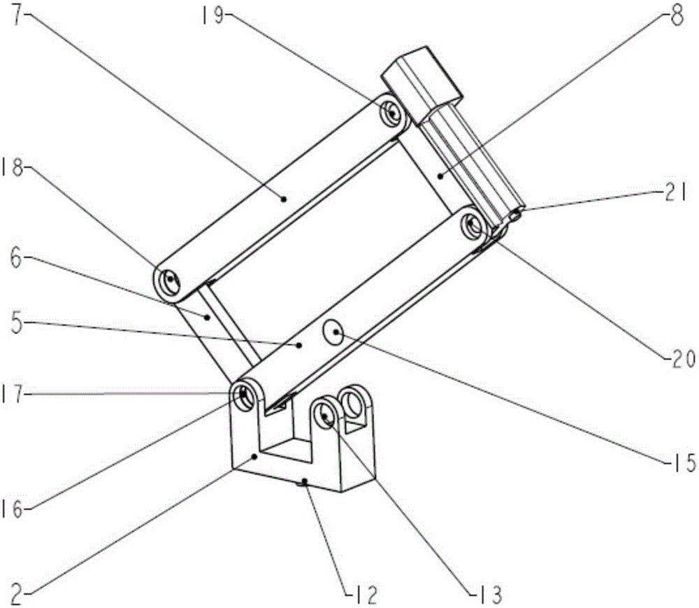 A six-degree-of-freedom welding robot mechanism