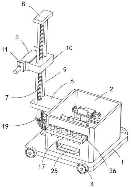 Quick-to-disassemble building painting equipment for coating