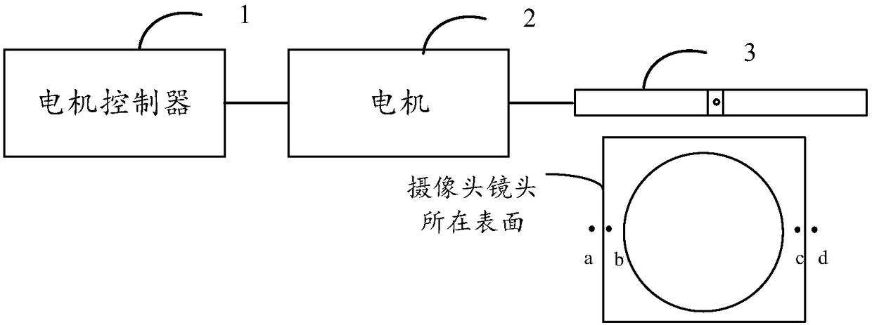 Camera cleaning device