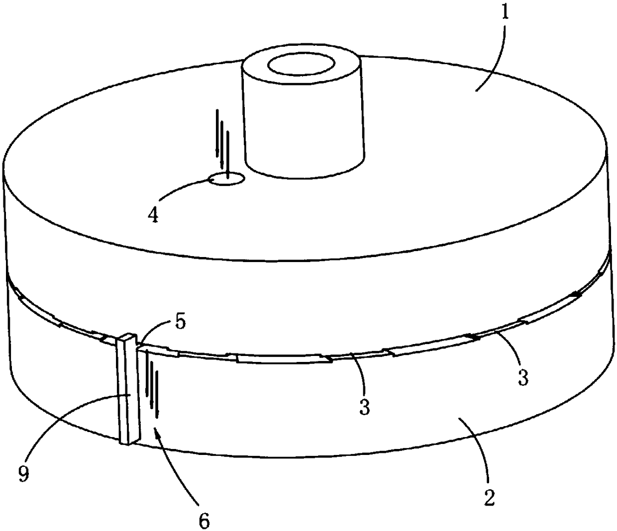 Method for reducing fiber breaking rate in pulping process using waste paper for papermaking