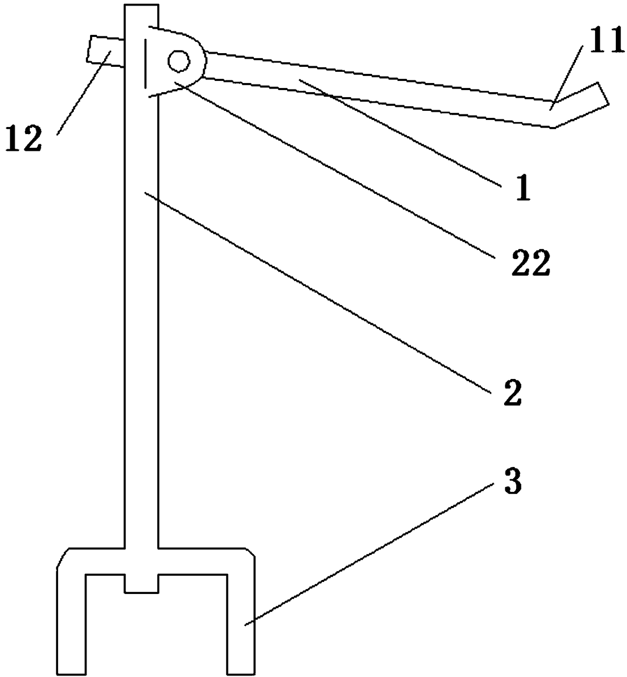 Valve fastening device