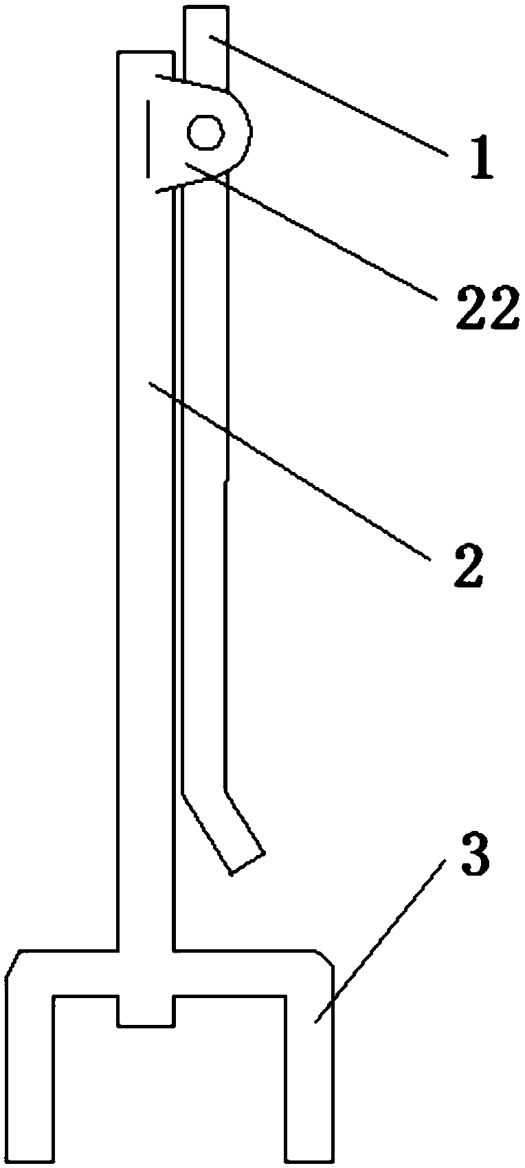 Valve fastening device